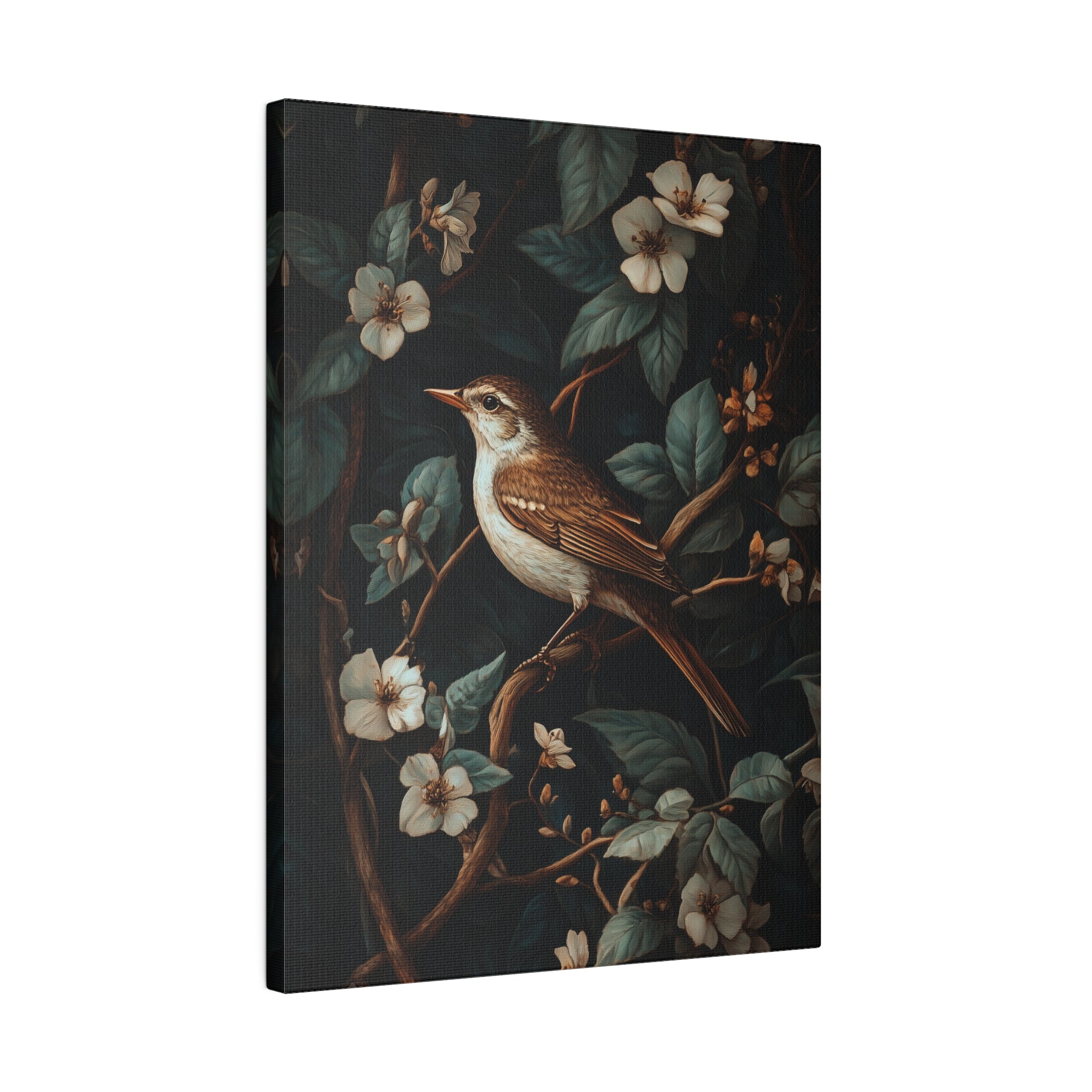 .75" Matte Canvas - Serenade Among Blossoms