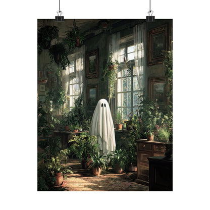 Ghost Among Houseplants