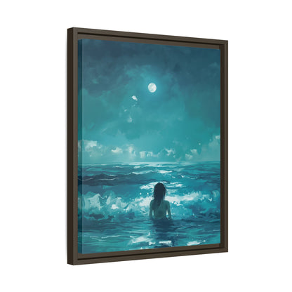 Framed Canvas - Married to the Sea