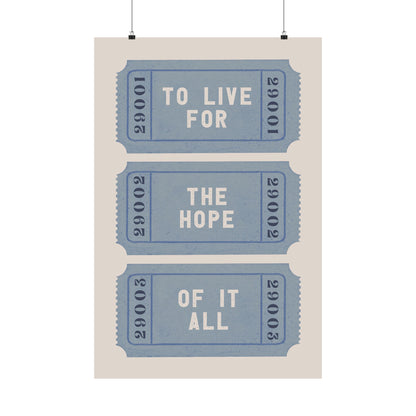 The Hope Ticket Trilogy