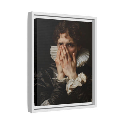 Framed Canvas - The Foul Flush Reaction
