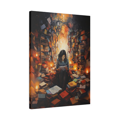 .75" Matte Canvas - The Sanctuary of Stories