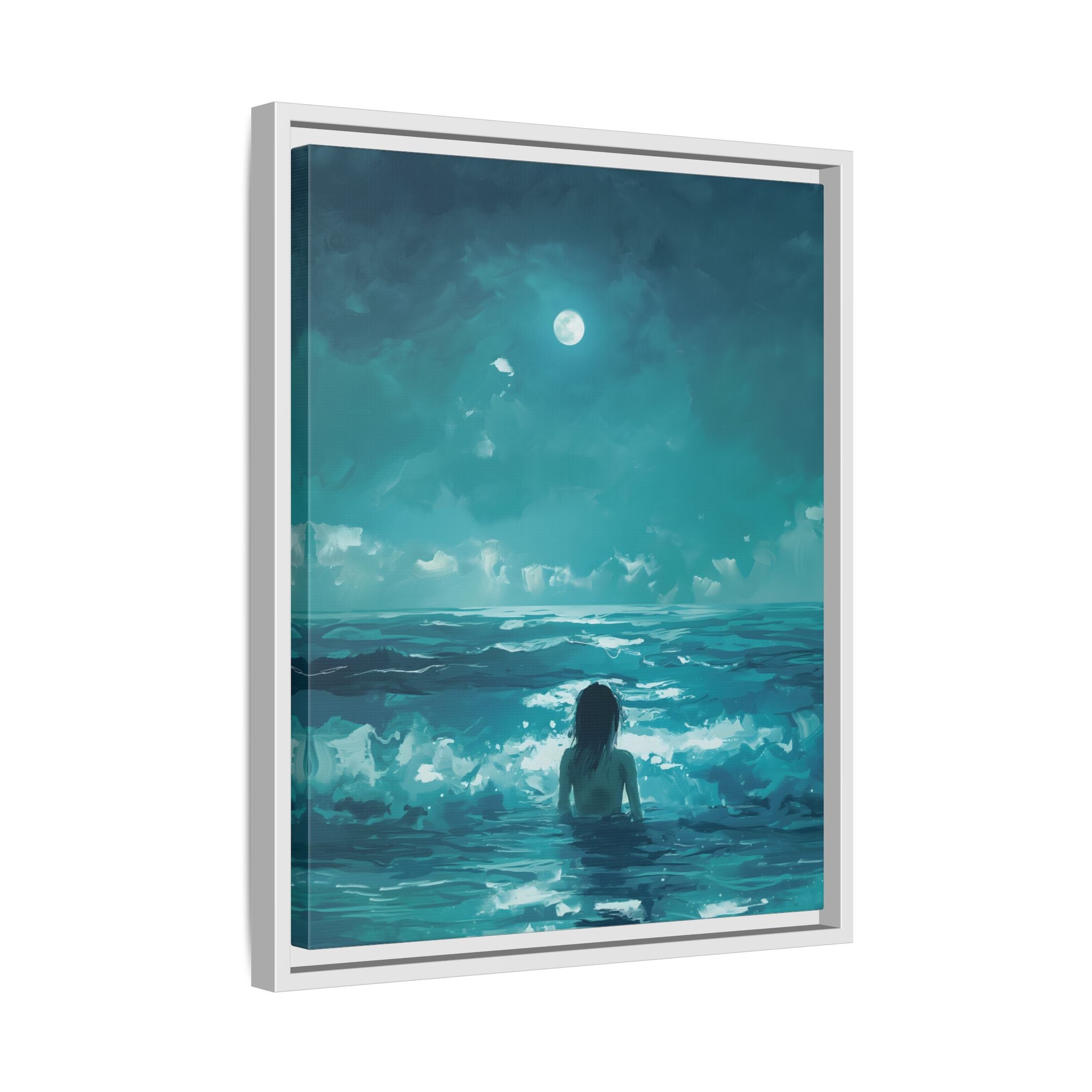 Framed Canvas - Married to the Sea