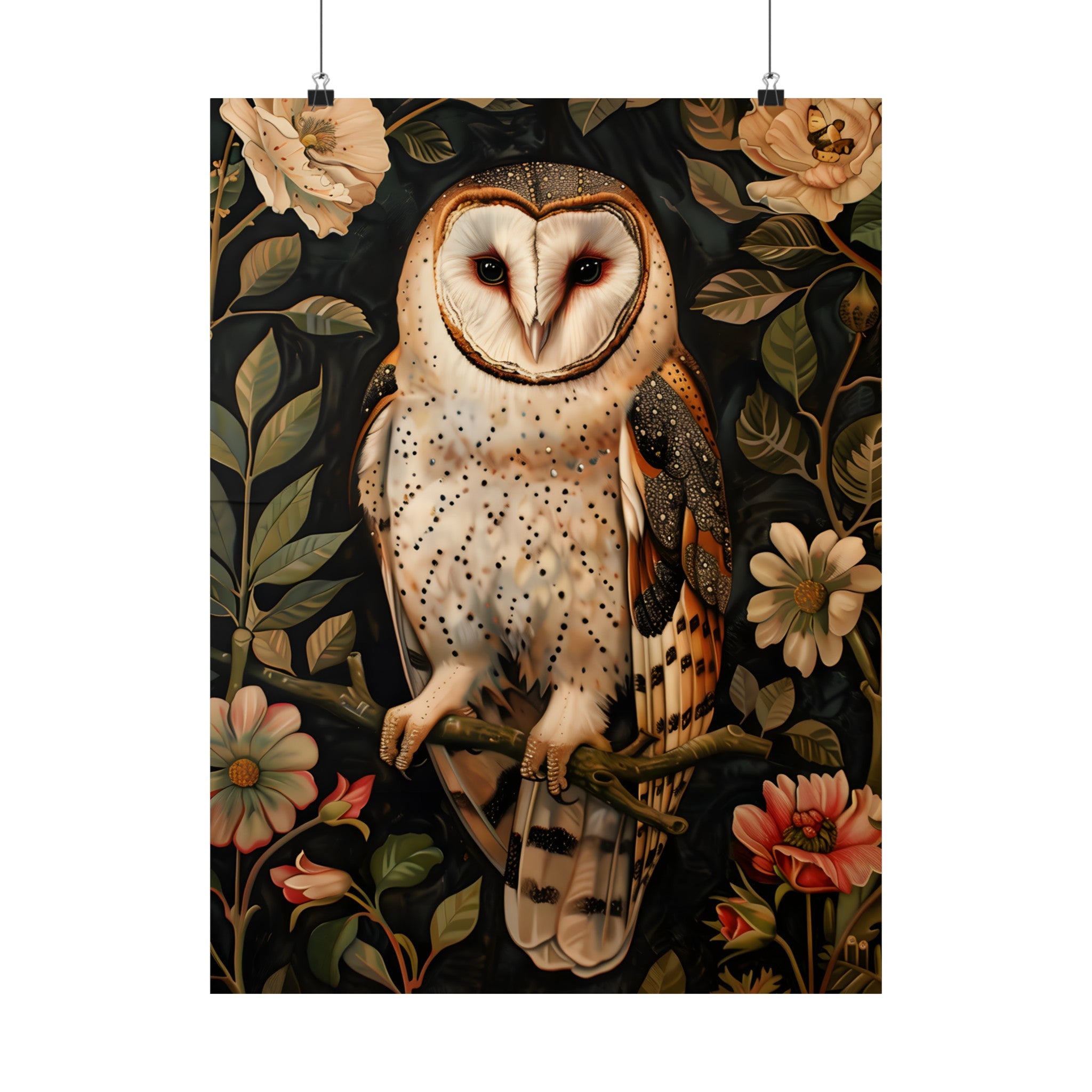 Nocturnal Bloom Owl