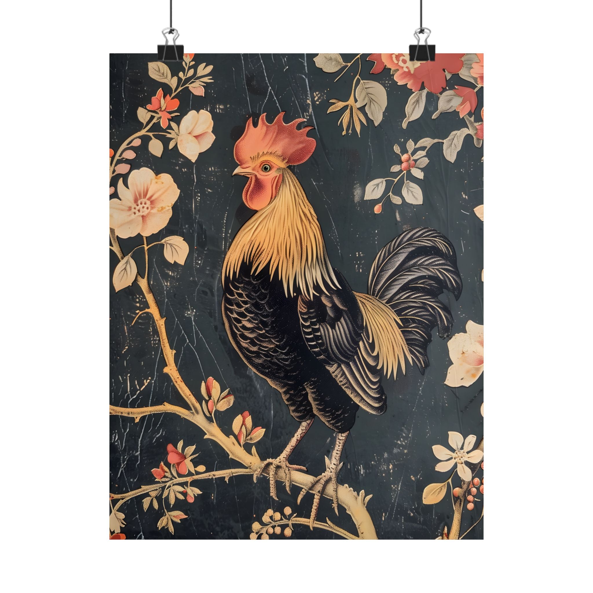 Blooming Rooster Glory