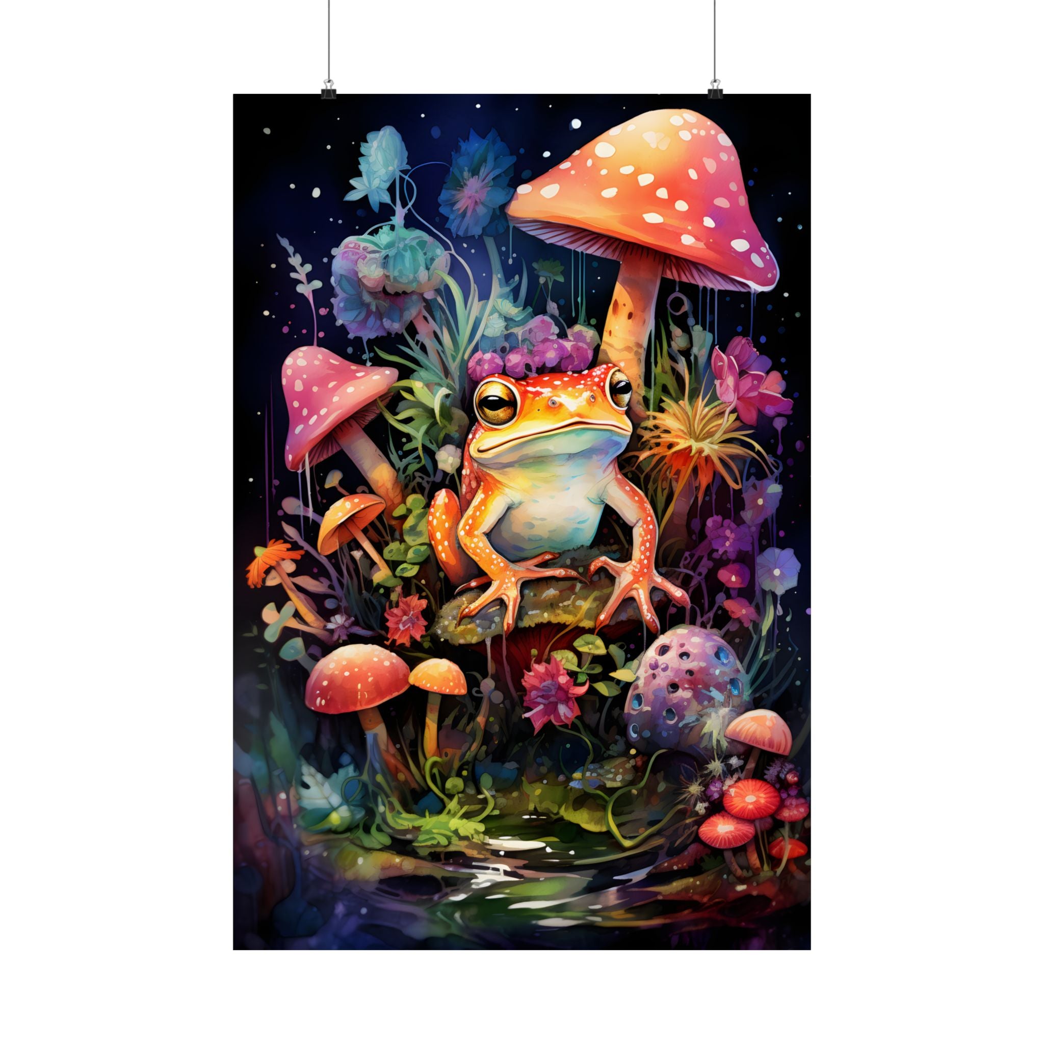 Neon Toadstool Wonderland