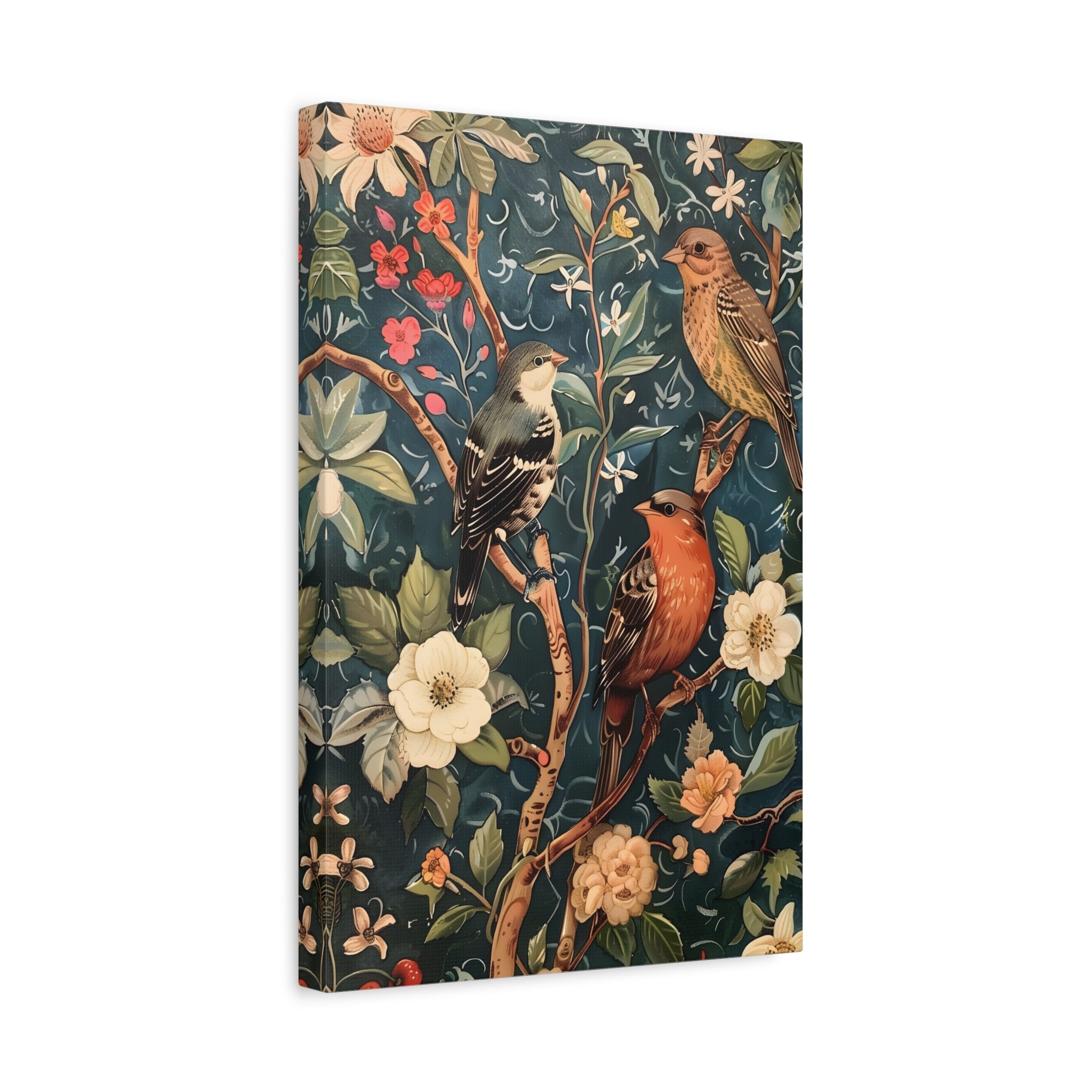 1.25" Matte Canvas - Robin and Sparrow Symphony
