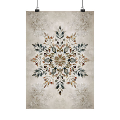 Nordic Botanical Snowflake