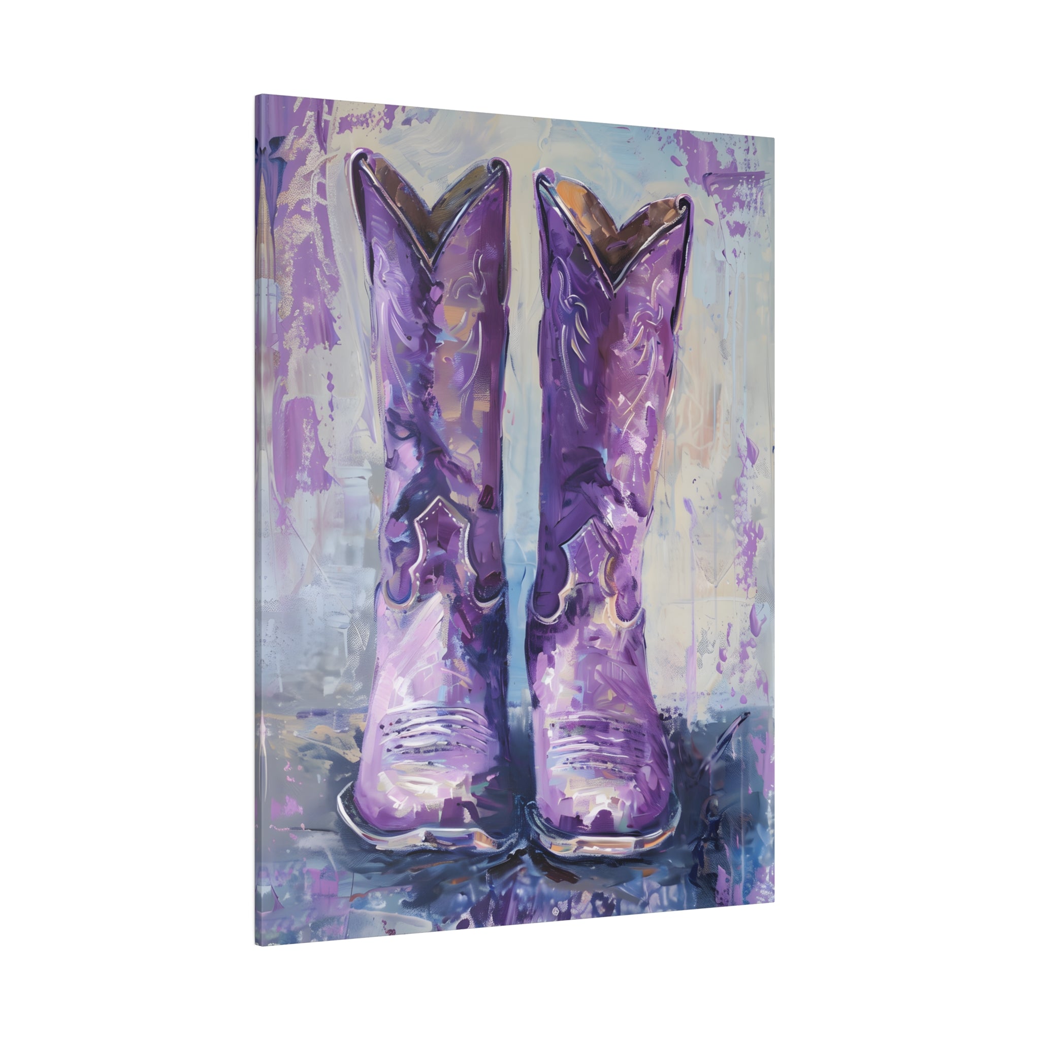 .75" Matte Canvas - Violet Cowgirl Spirit