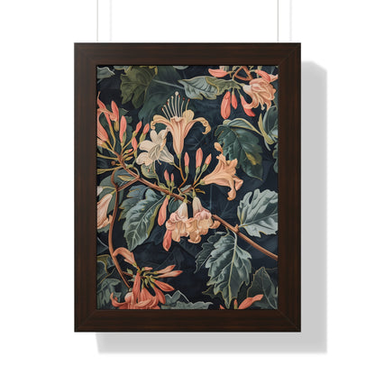 Framed Paper Print - Honeysuckle&