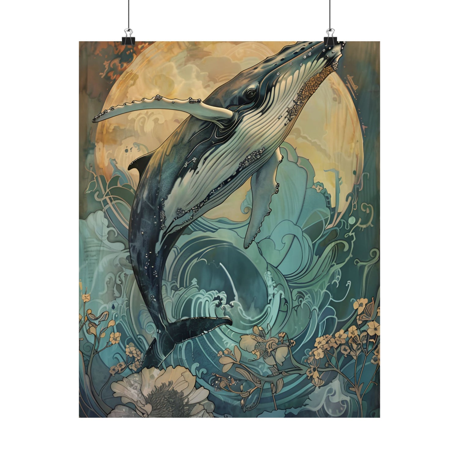 Moonrise Humpback Bloom