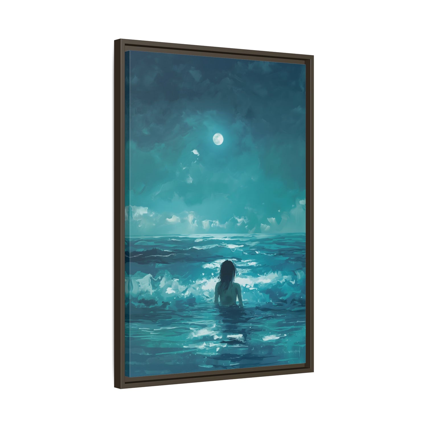 Framed Canvas - Married to the Sea