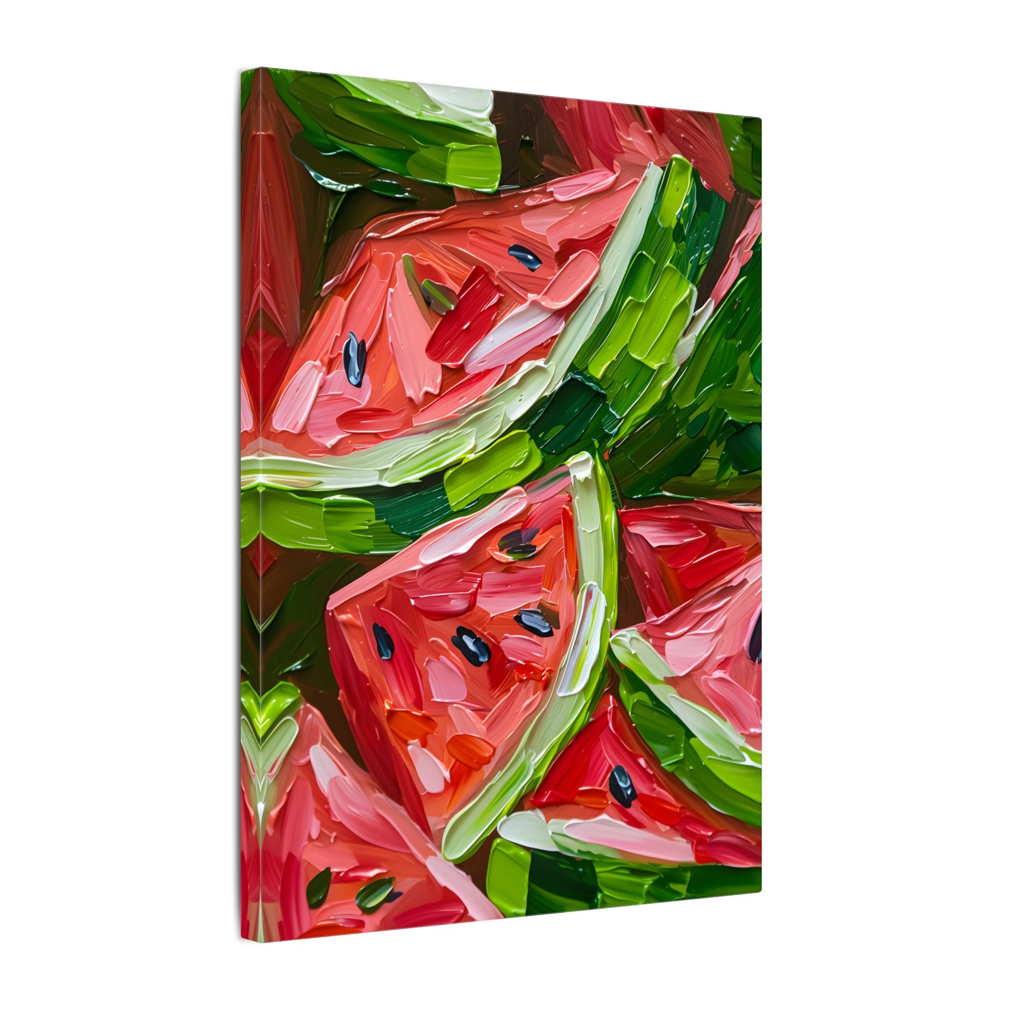 .75" Matte Canvas - Juicy Watermelon Slices