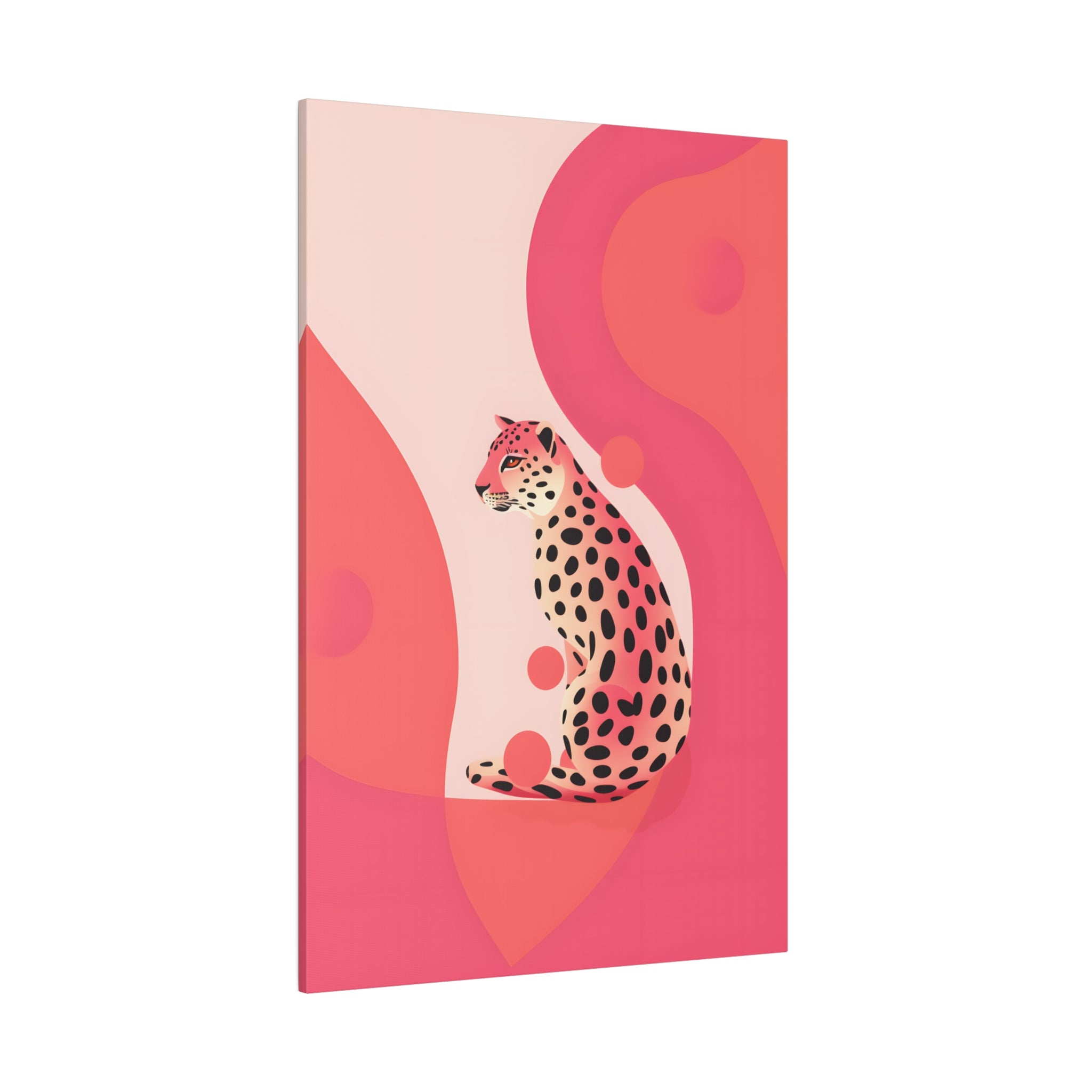 .75&quot; Matte Canvas - Cheetah&