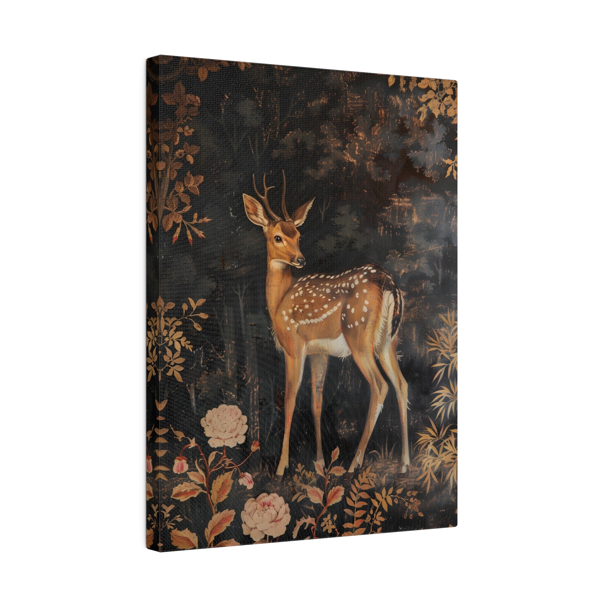 .75&quot; Matte Canvas - Enchanted Forest Doe