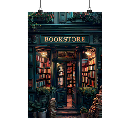 Midnight Bookstore Glow