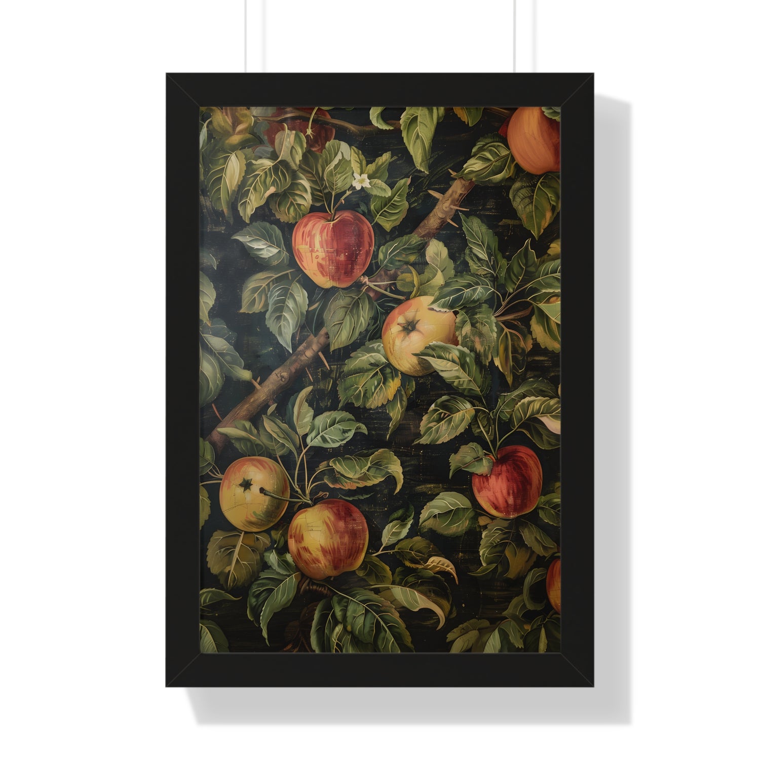 Framed Paper Print - Orchard Harvest Apples