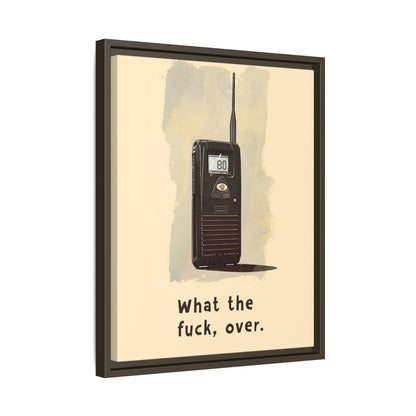 Framed Canvas - Walkie Talkie WTF Moment