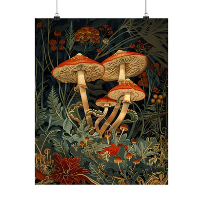 Elegant Mushroom Reverie