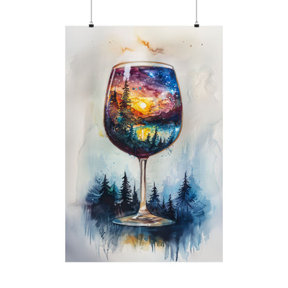 Galaxy Within the Wine Glass