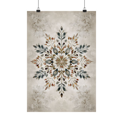 Nordic Botanical Snowflake