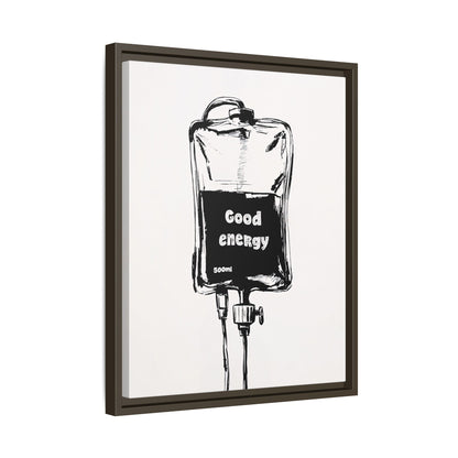 Framed Canvas - Good Energy IV Bag