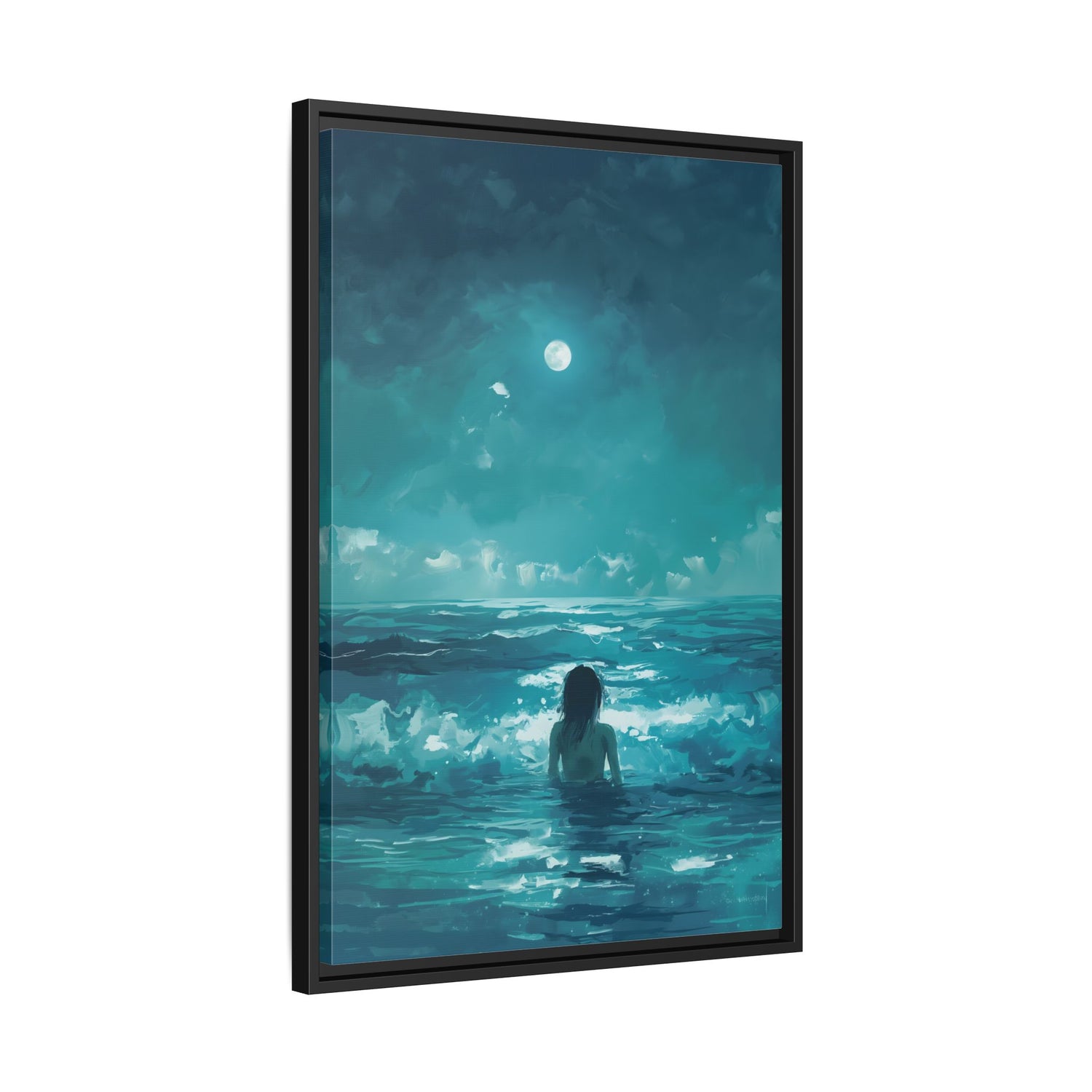 Framed Canvas - Married to the Sea