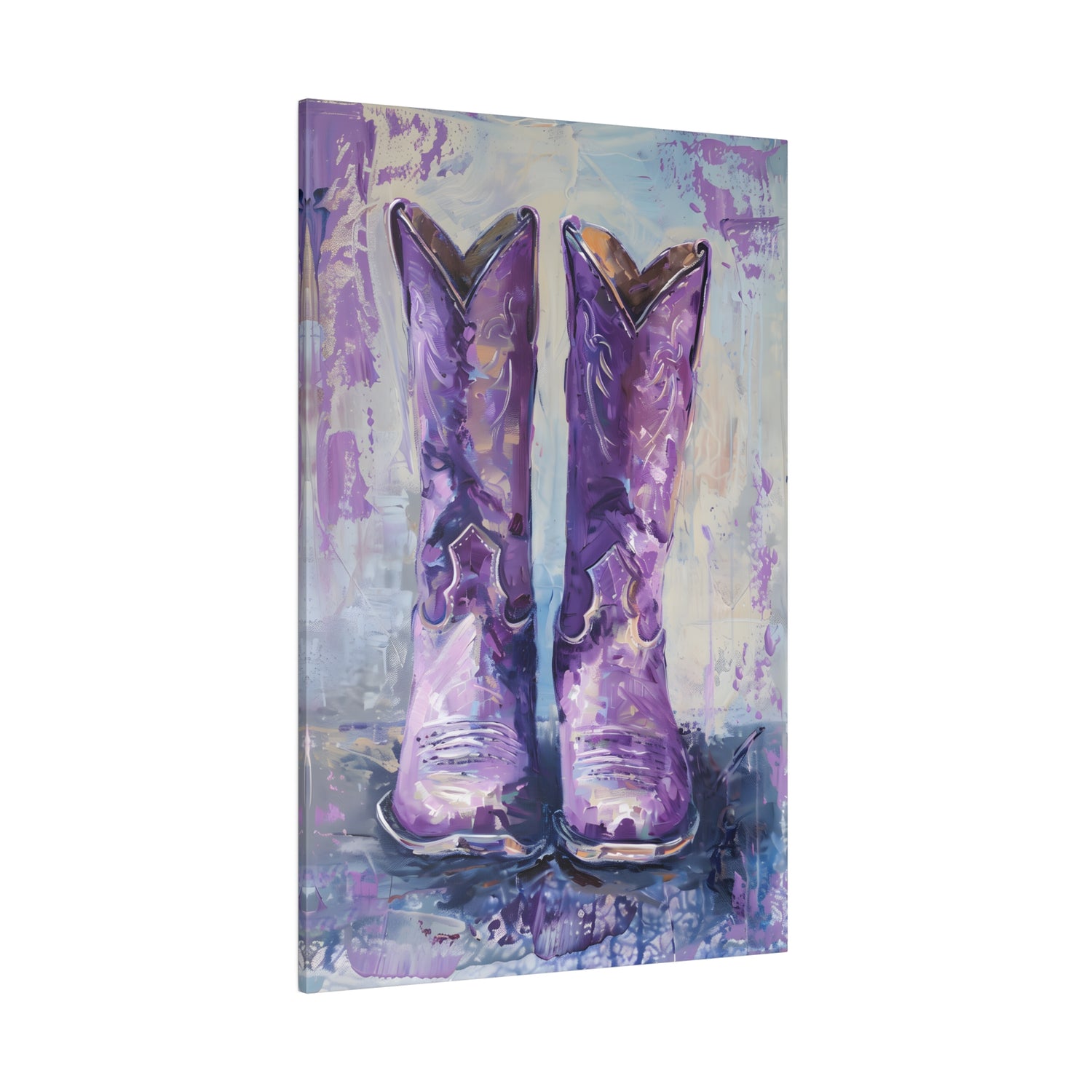 .75" Matte Canvas - Violet Cowgirl Spirit