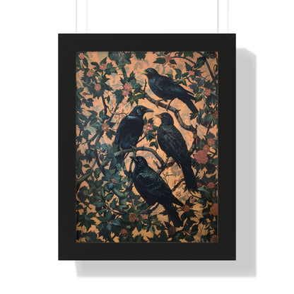 Framed Paper Print - Rook&