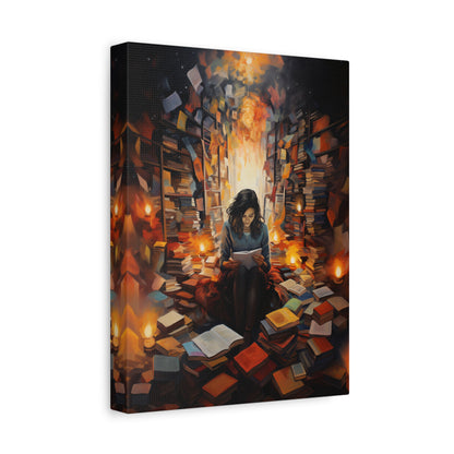1.25" Matte Canvas - The Sanctuary of Stories