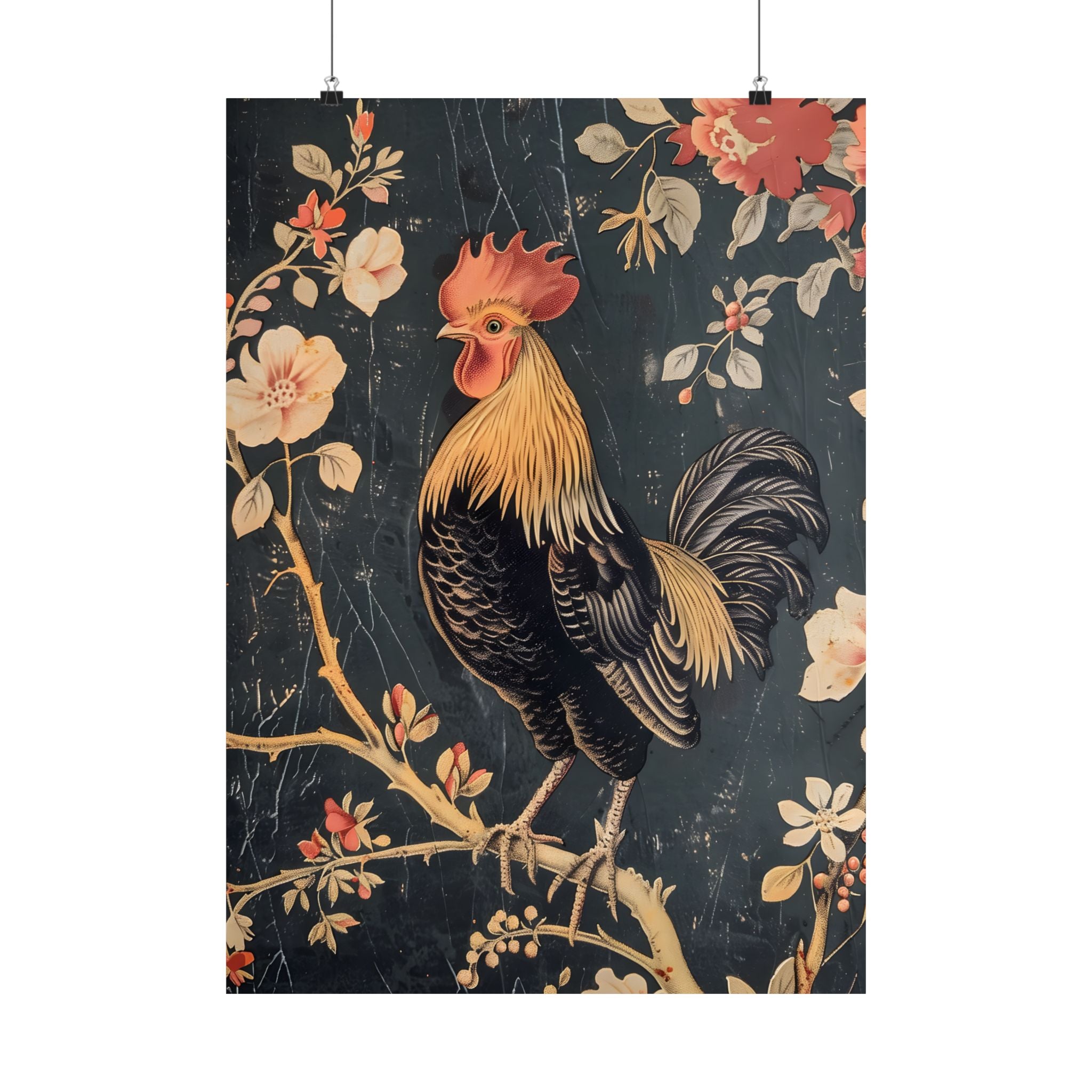 Blooming Rooster Glory