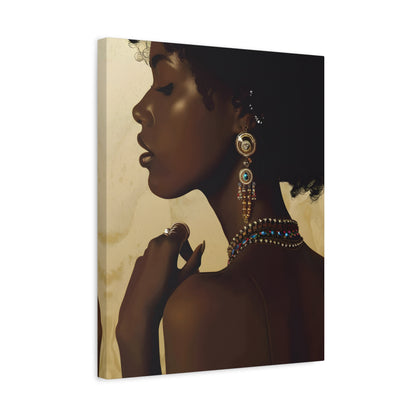 1.25" Matte Canvas - Regal Jewel Toned Muse