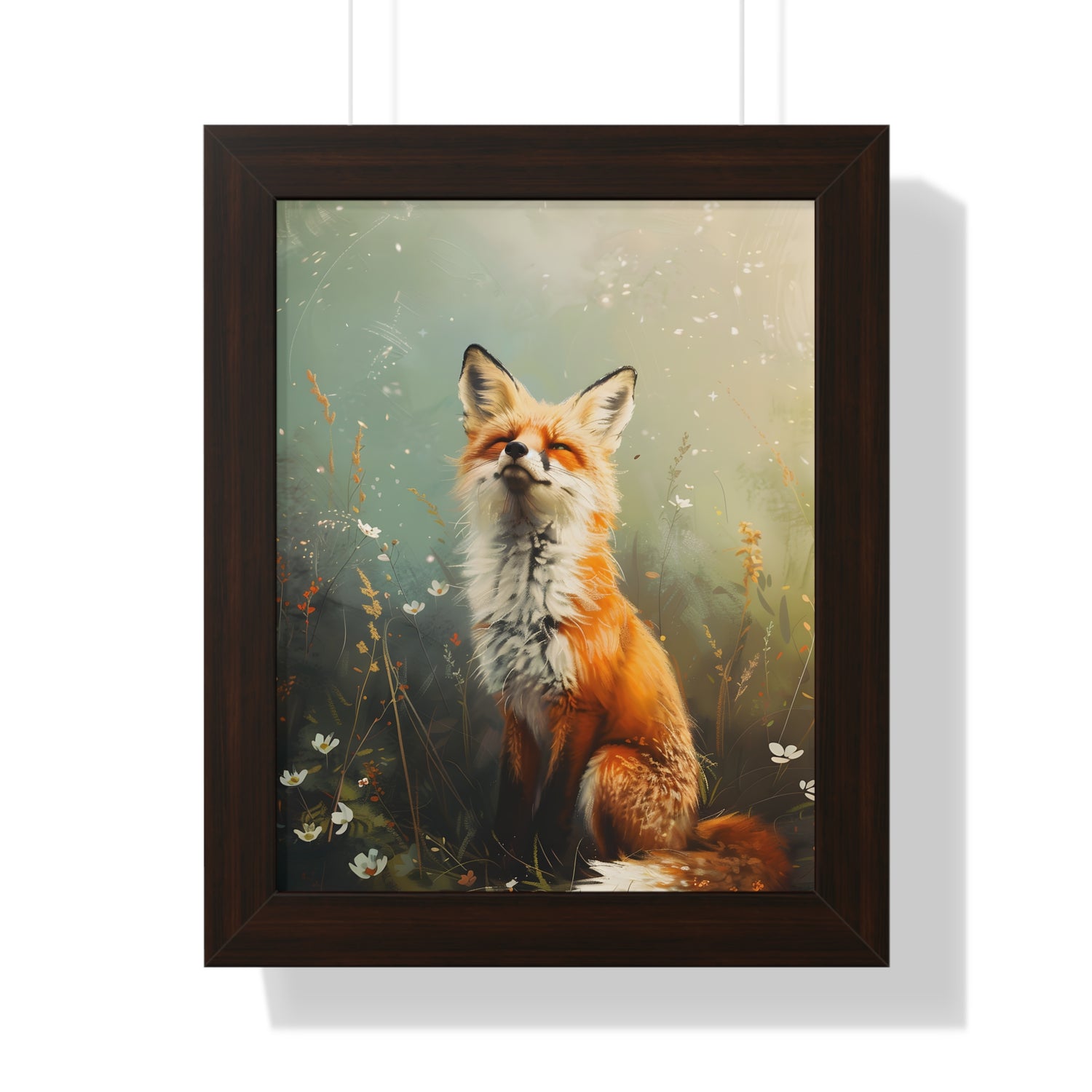 Framed Paper Print - Woodland Fox&