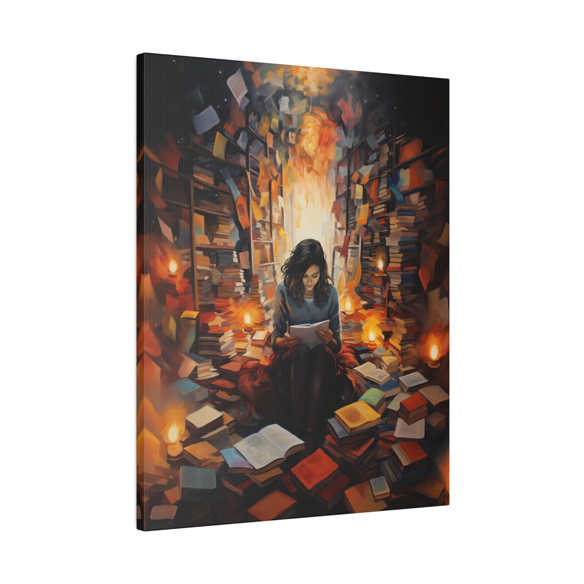 .75" Matte Canvas - The Sanctuary of Stories