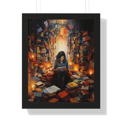 Framed Paper Print - The Sanctuary of Stories