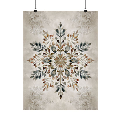 Nordic Botanical Snowflake