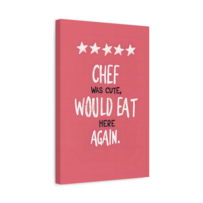 1.25" Matte Canvas - Chef’s Charm
