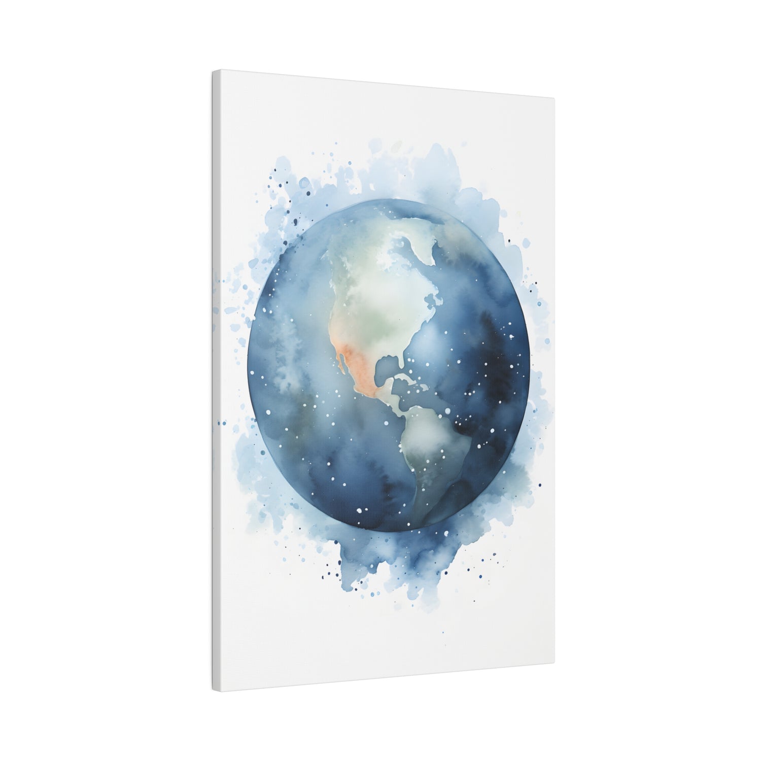 .75&quot; Matte Canvas - Celestial Splash Globe