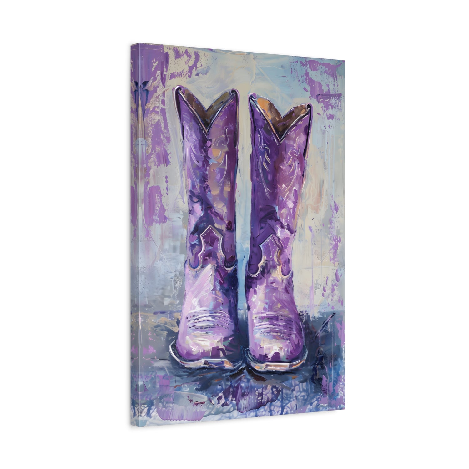 1.25" Matte Canvas - Violet Cowgirl Spirit