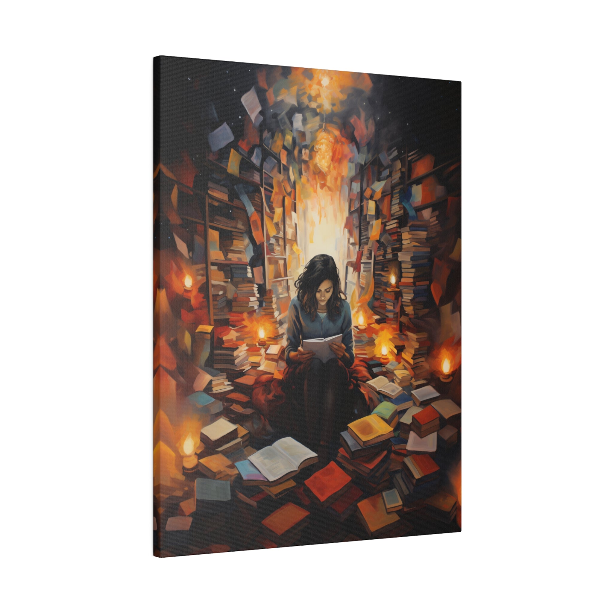 .75" Matte Canvas - The Sanctuary of Stories