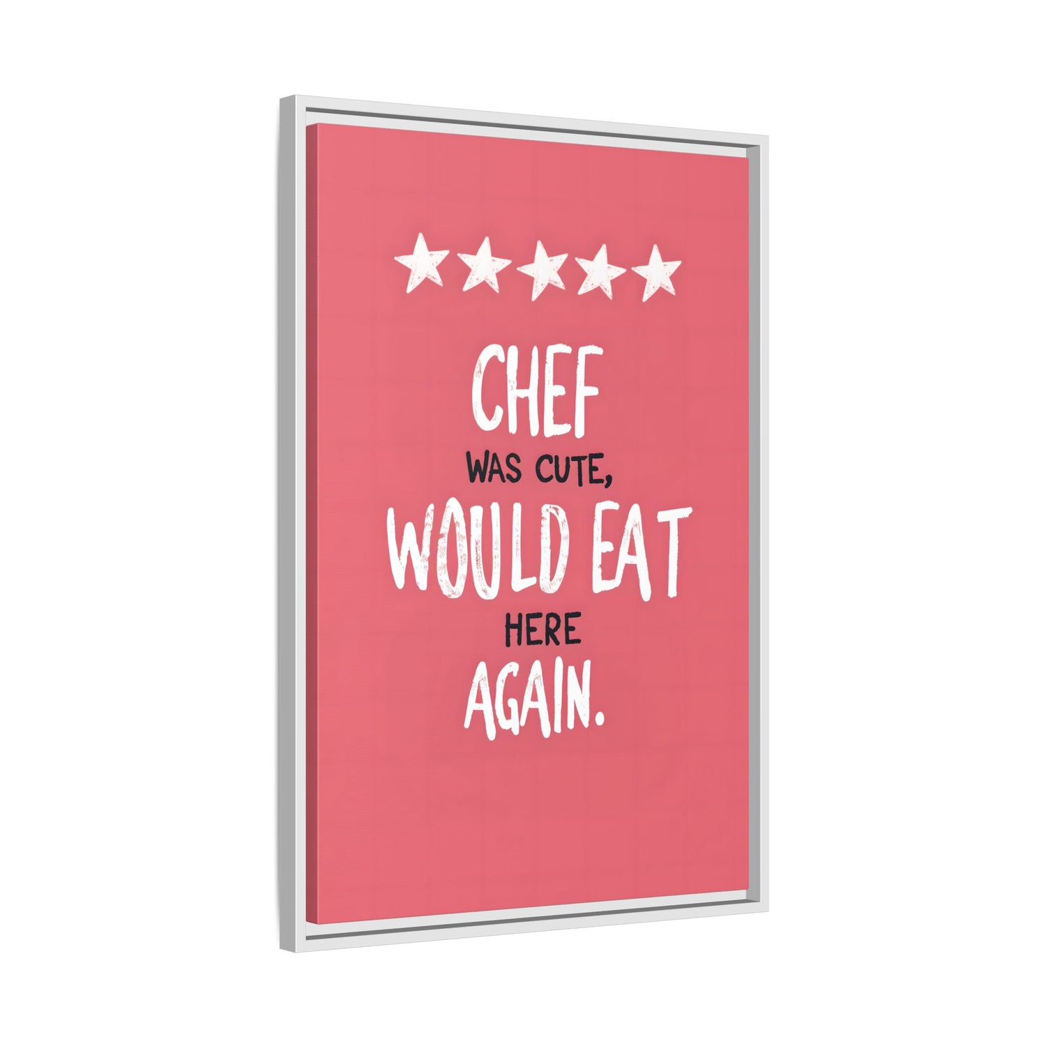 Framed Canvas - Chef’s Charm