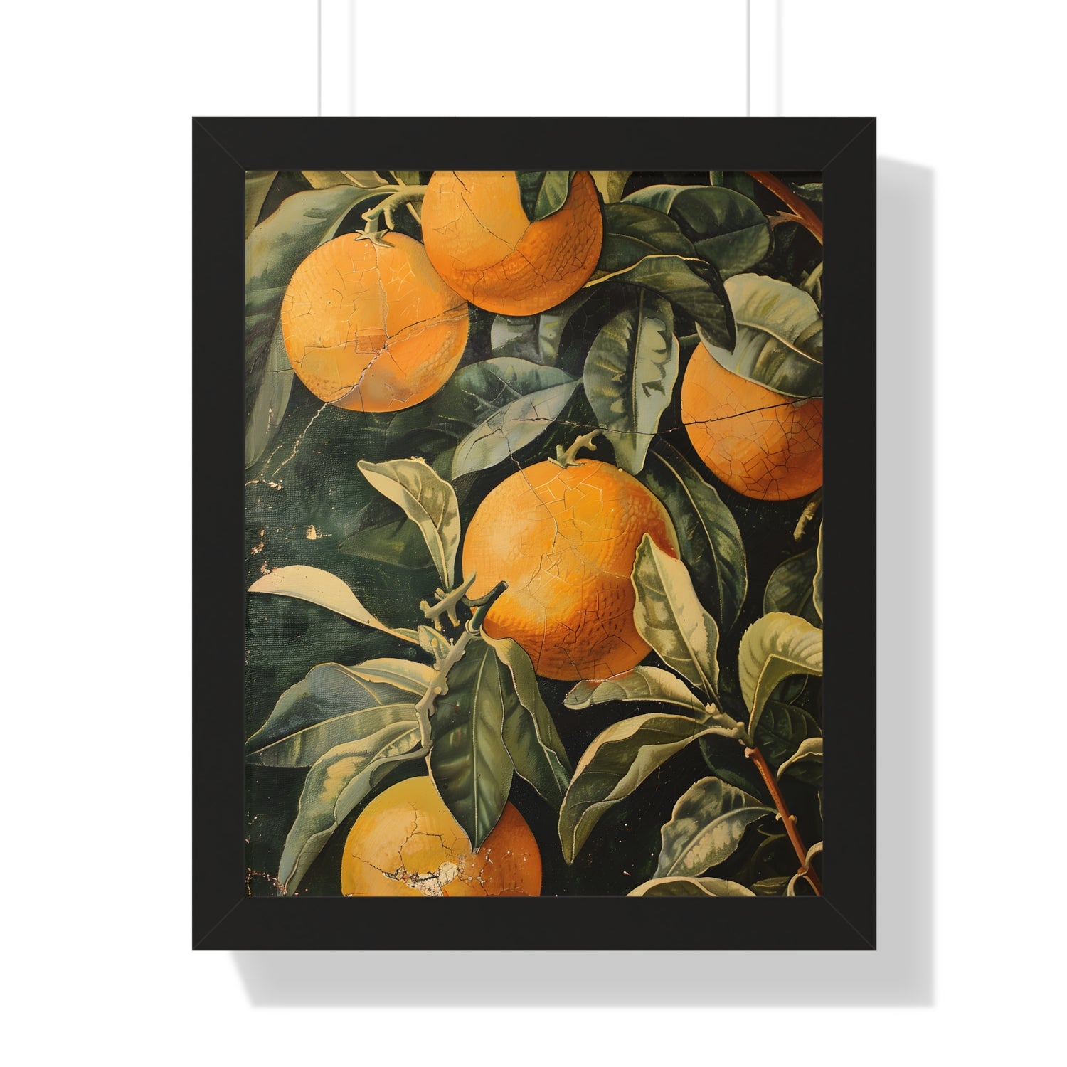 Framed Paper Print - Citrus Grove Splendor