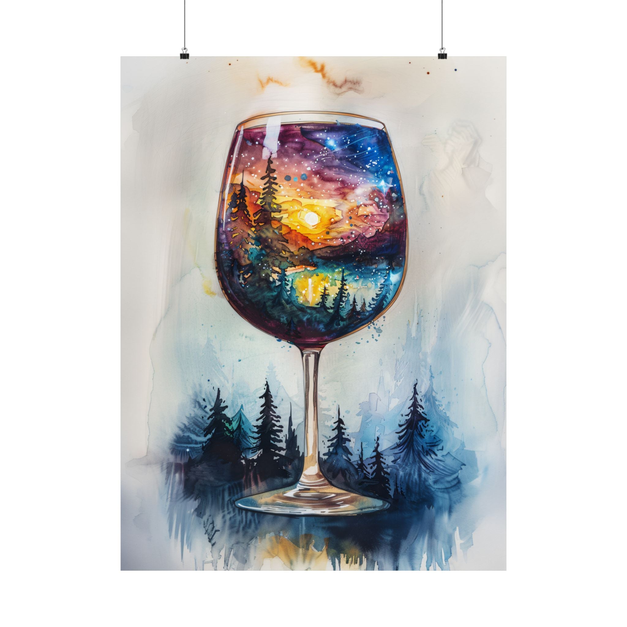 Galaxy Within the Wine Glass