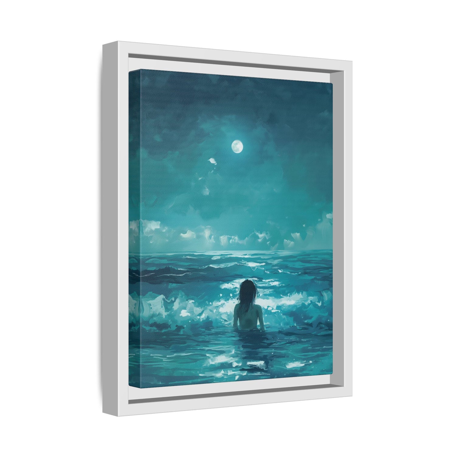 Framed Canvas - Married to the Sea