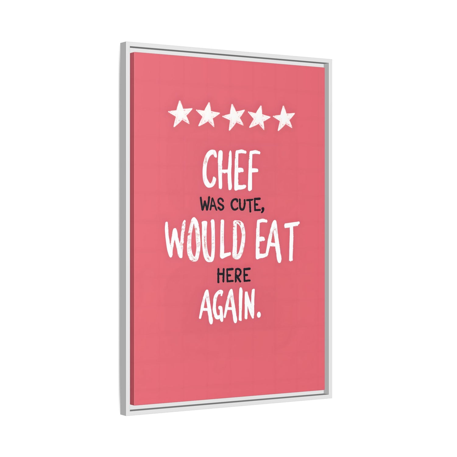 Framed Canvas - Chef’s Charm