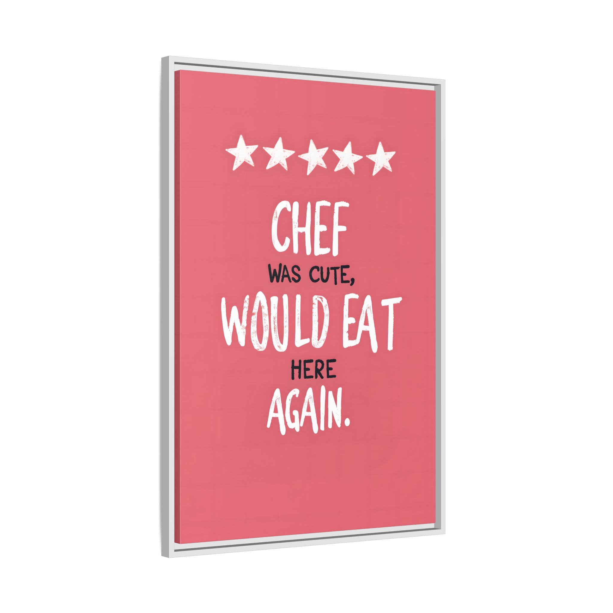 Framed Canvas - Chef’s Charm