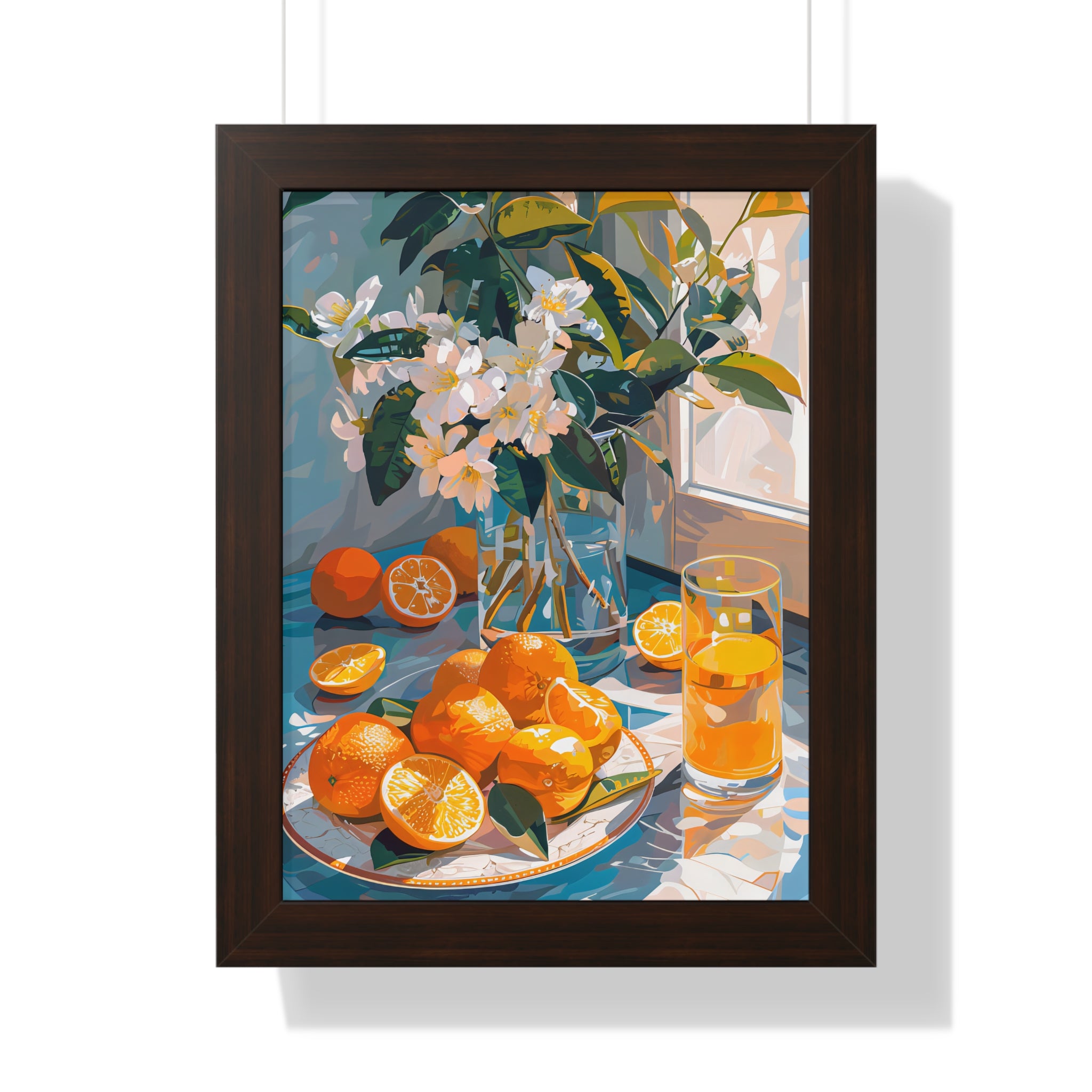Framed Paper Print - Citrus Blossom Morning