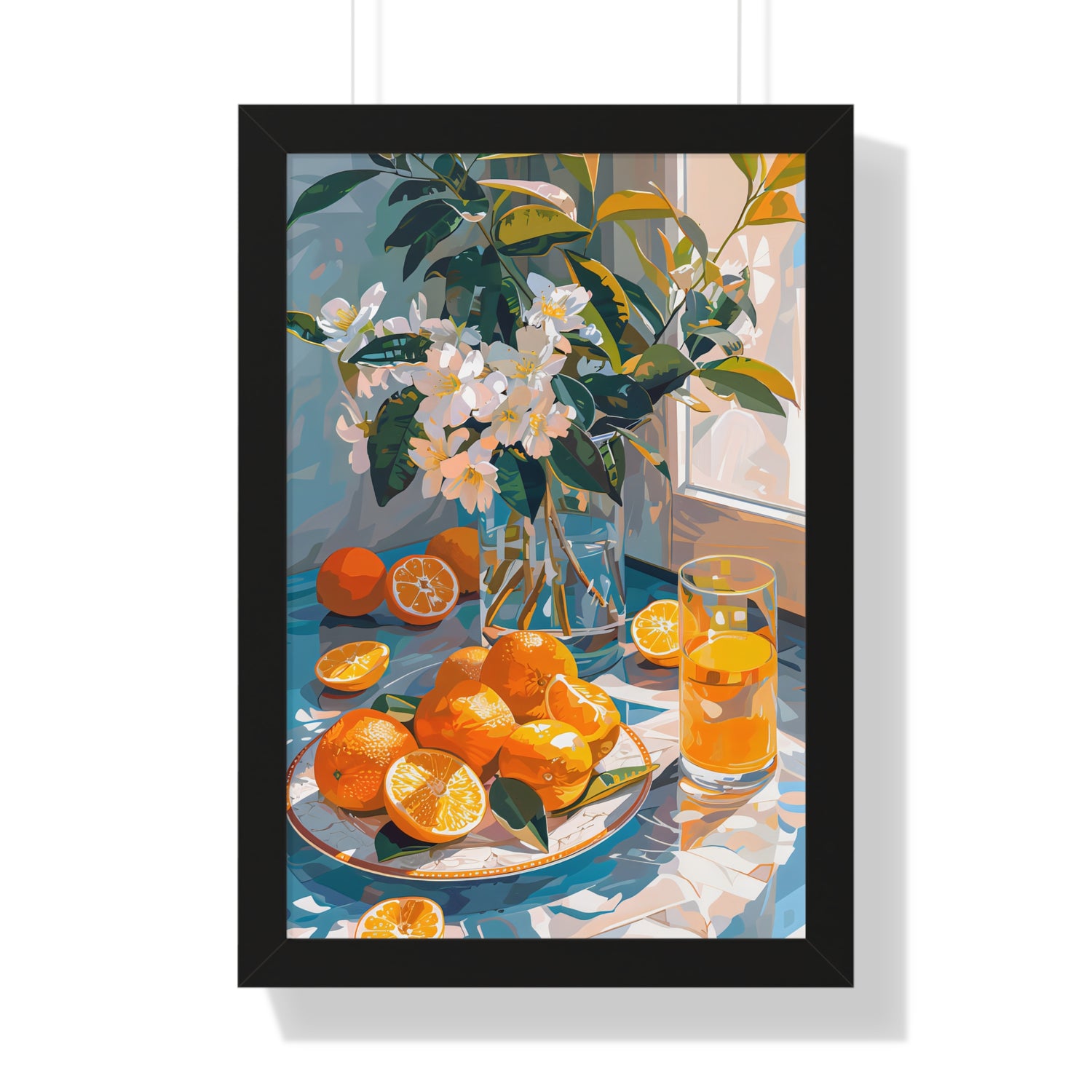 Framed Paper Print - Citrus Blossom Morning