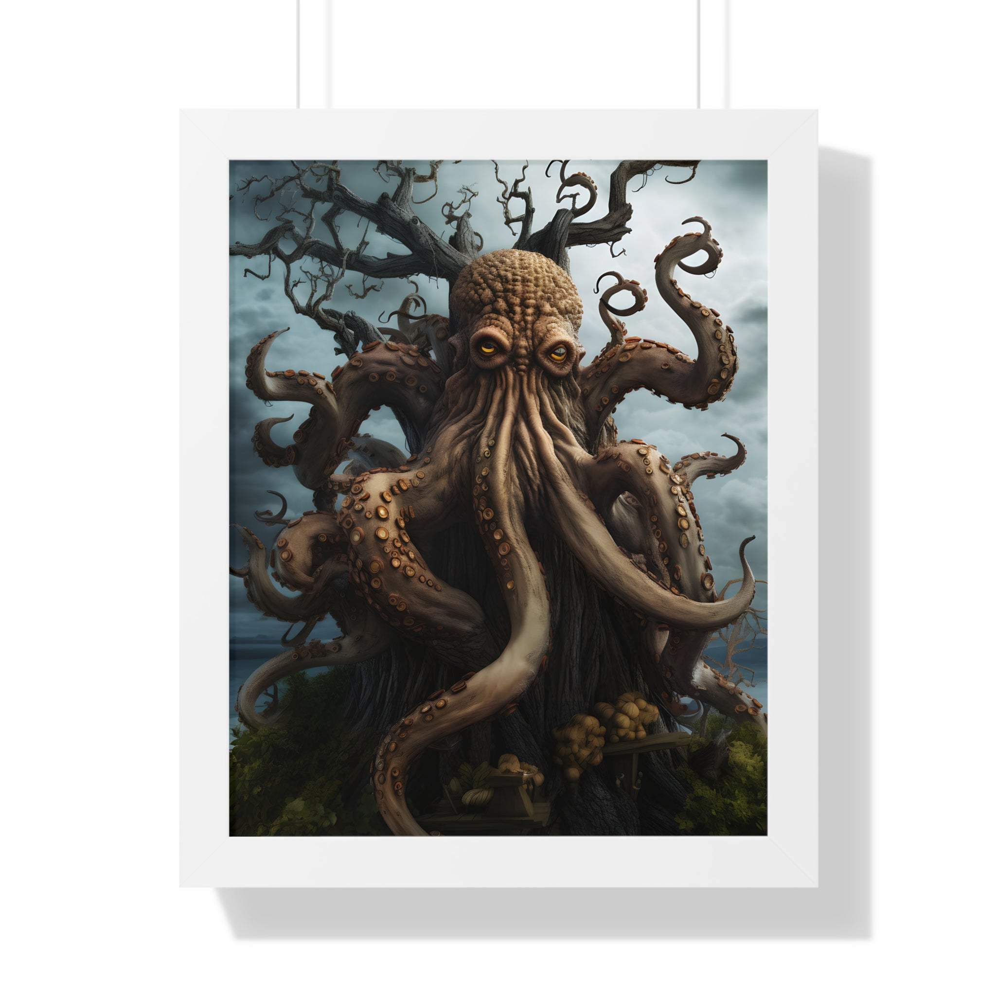 Framed Paper Print - Cthulhu&