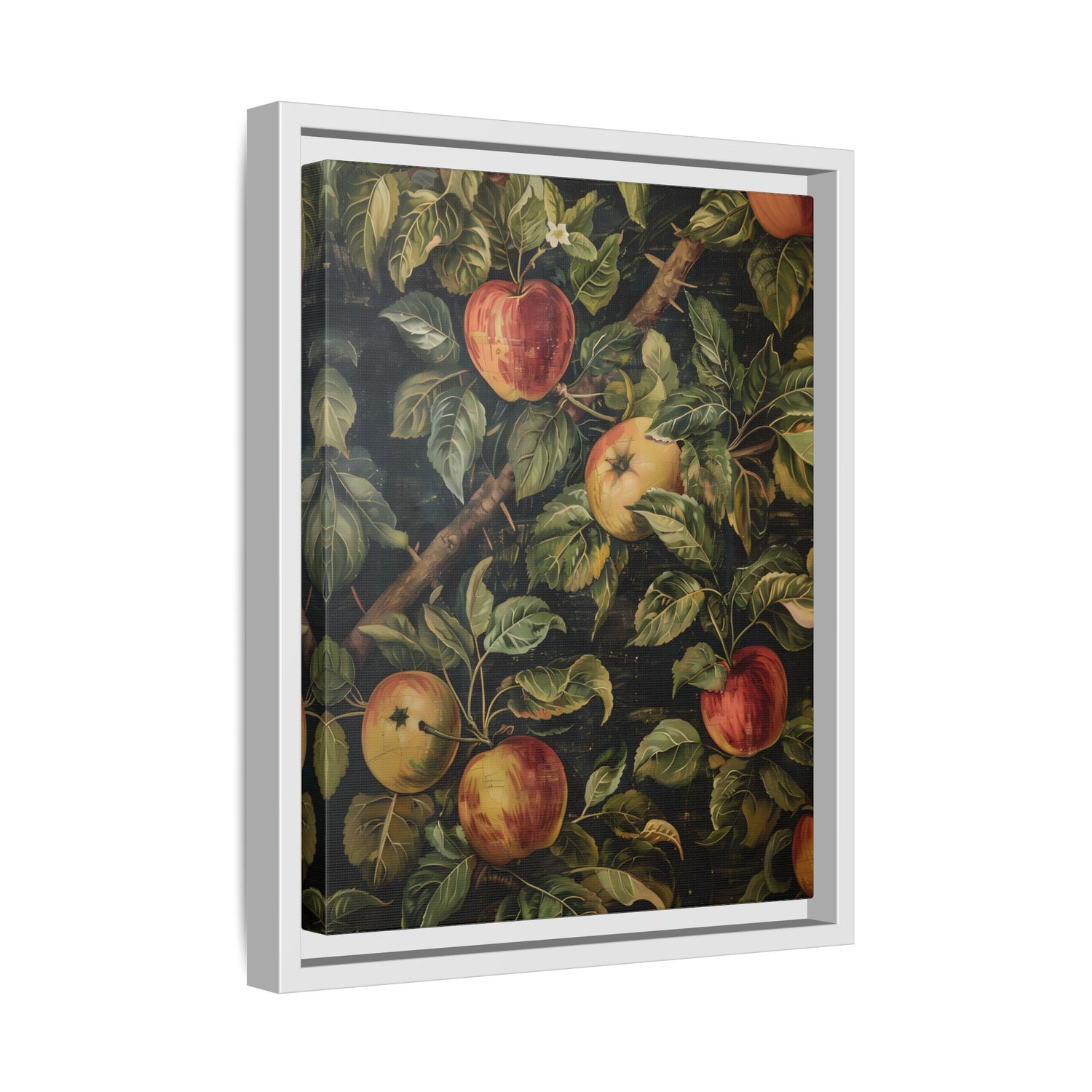 Framed Canvas - Orchard Harvest Apples